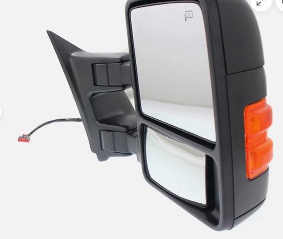 Mirror Assmb Ford F-250 F-450 Super Duty Right Side Power Heated