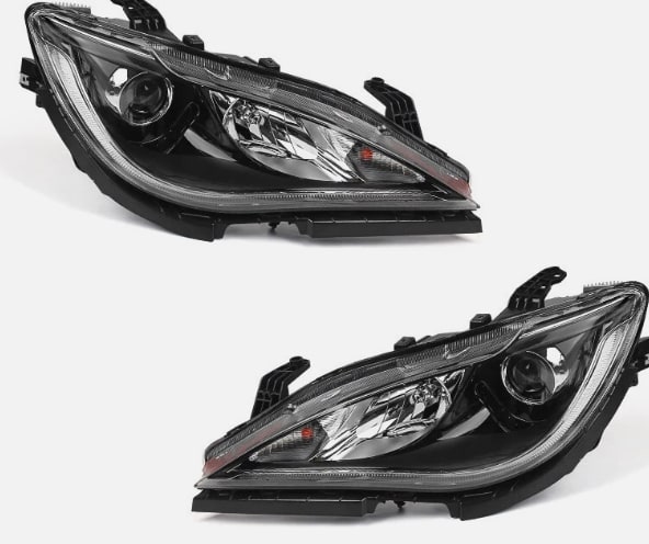 Pair headlight 2017 Chrysler Pacifica