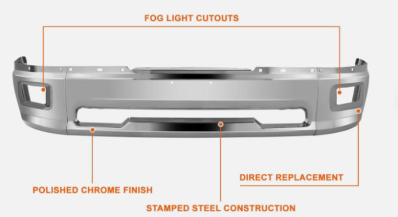 Front Bumper (Chrome)