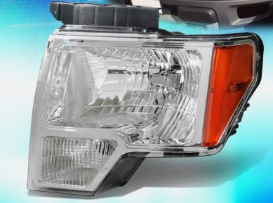 Headlight (Lh), Grille (Chrome) & Emblem