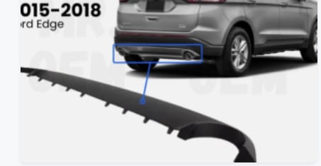 Rear Bumper Valance & Bumper Cover