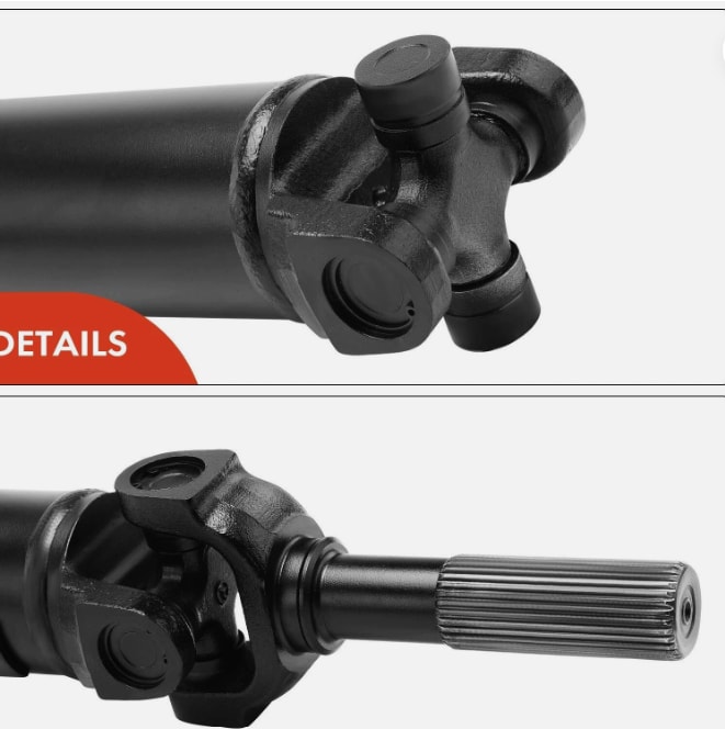 Front and Rear Driveshaft 2004 GMC Sierra