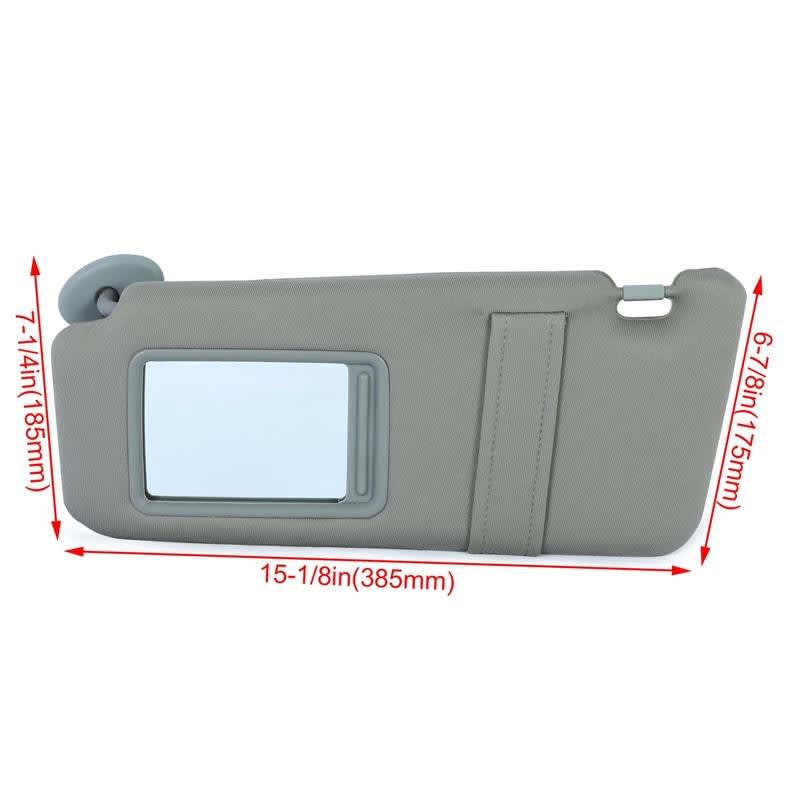 Sun Visor  Driver Side  2007 Toyota Camry