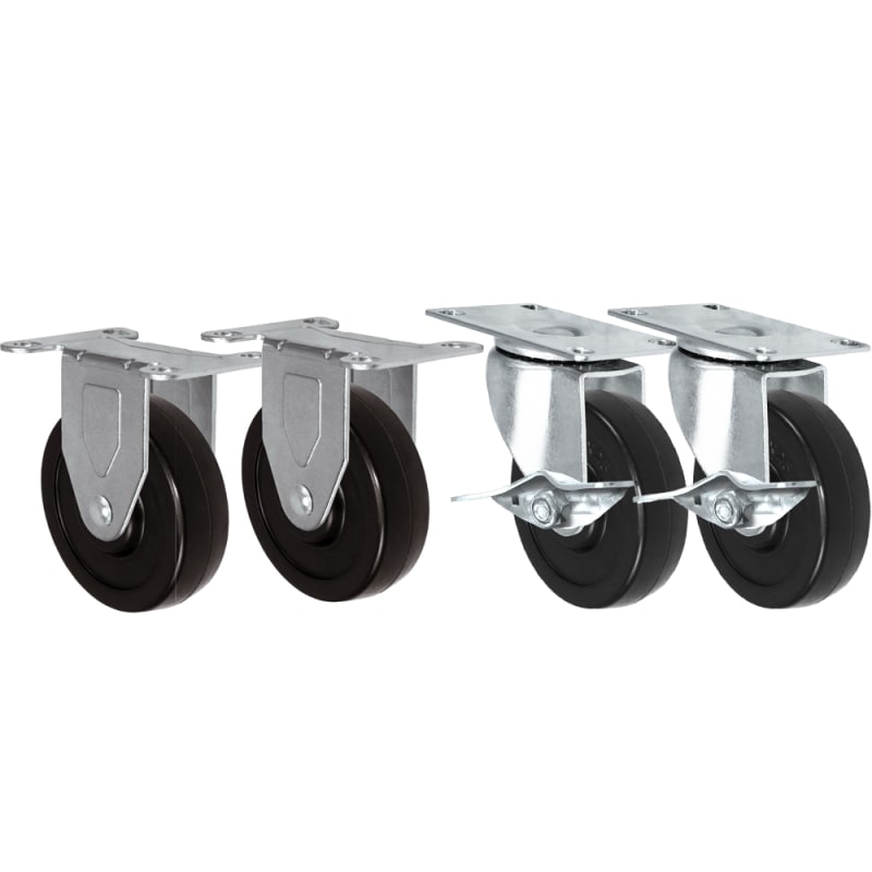 Rubbermaid Utility Cart 3 Caster Kit