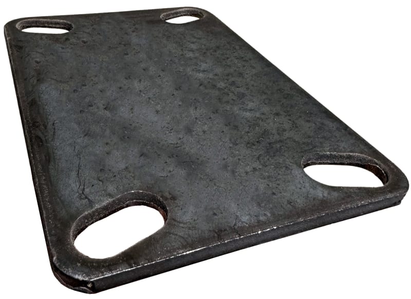4-1/2" x 6-1/4" Weld-On Top Plate/Shim for Enhanced Equipment Flexibility 4-1/2" x 6-1/4" Weld-On Top Plate/Shim for Enhanced Equipment Flexibility