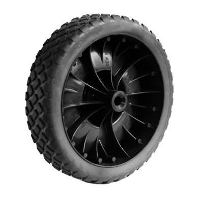 0099000471 Wheel 7" X 1.75" Brick Tread For 3/8 Axle.