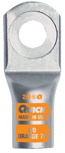 102570-050 QuickCable 2/0 GA 3/8" Stud MagnaLug Retro Fit End Terminal (50 PCS)