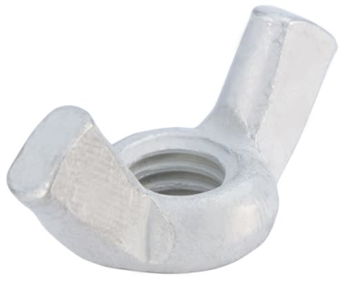 106116-010 QuickCable 3/8"-16 Wing Nut Tin Plated (10 Pack)