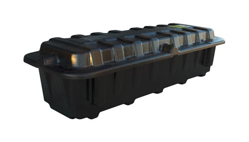 120167-001 QuickCable Commercial Battery Box Dual 8D End to End