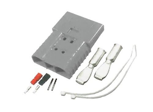 124510-001 QuickCable 4/0Ga 350A Gray SBX Connector Kit with Hardware