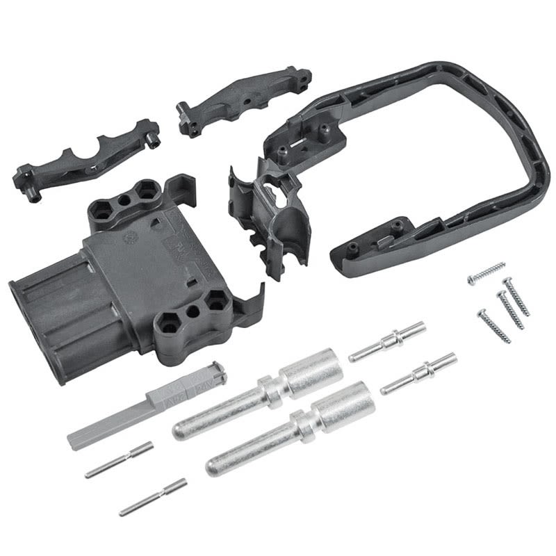 127516-001 QuickCable 1/0 Gauge 160 Amp Male EURO DIN Kit with Handle (Each) 127516-001 QuickCable 1/0 Gauge 160 Amp Male EURO DIN Kit with Handle (Each)