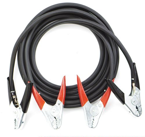 14-153 Goodall Booster Cables 450 Amp Parrot Jaw Clamps 15-foot 4 Gauge