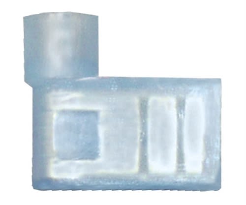 162265-025 Nylon Insulated Flag Terminal 0.250" 16-14 Gauge Blue (25 Count)