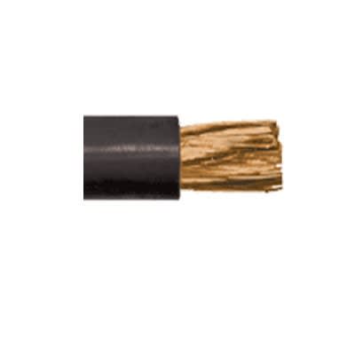 201706-025 QuickCable 1/0 Gauge Black Fine Stranded Battery Cable (25 ft. Roll)