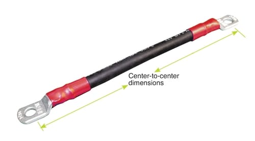 205412-001 QuickCable 1/0 Positive 24" CC Input/Output Power Cable 205412-001 QuickCable 1/0 Positive 24" CC Input/Output Power Cable