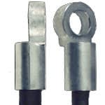 213451-001 QuickCable 1/0 Gauge Black 60" with 1 Universal Leadhead (Each)