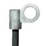 214108-001 QuickCable 2 Gauge Black 120" with 2 LHOF Standard Leadhead (Each)