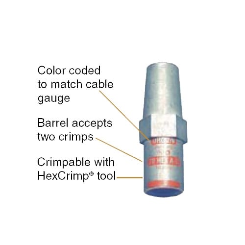 214907-001 QuickCable 2/0 Thimble Solder/Crimp 214907-001 QuickCable 2/0 Thimble Solder/Crimp