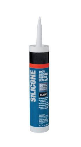 217160-001 QuickCable Black Silicone Rubber Caulk Sealant