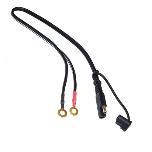 2299001950 Schumacher Battery Charger 18" Ring Terminal Quick Disconnect With Dust Cover