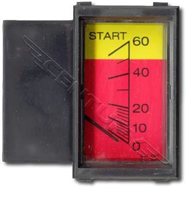 247-138-666 Ammeter Vertical 0-60 Amp Range