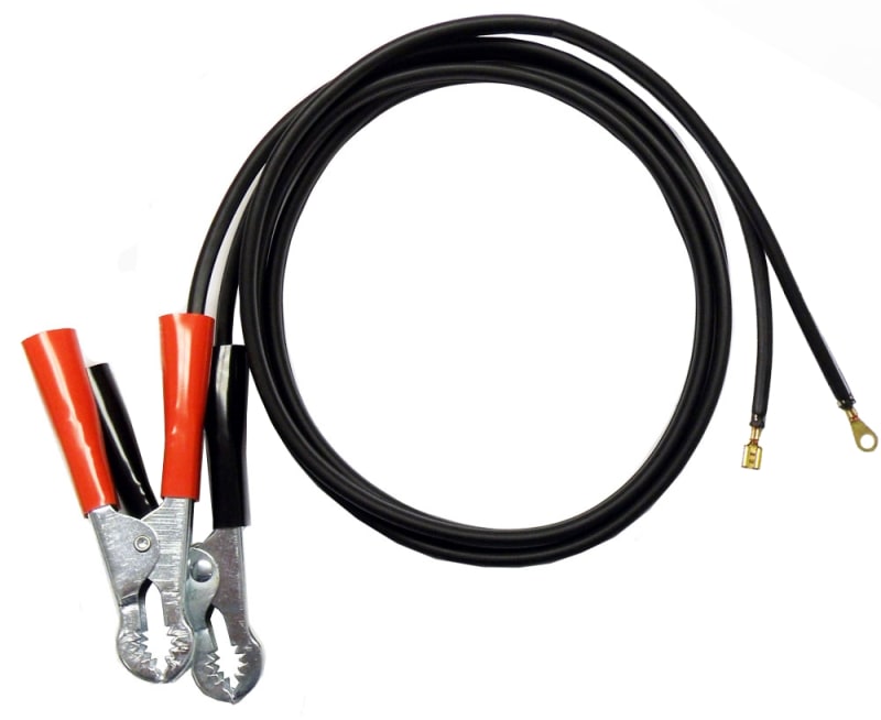 3899003264 Schumacher Output Cable And Clamp Black Negative 10 AWG 82"