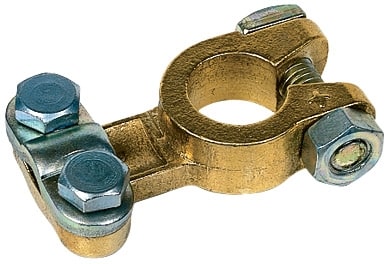 5066-010P QuickCable 6-2/0 GA Brass Heavy Duty Positive Terminal (10 Pack)