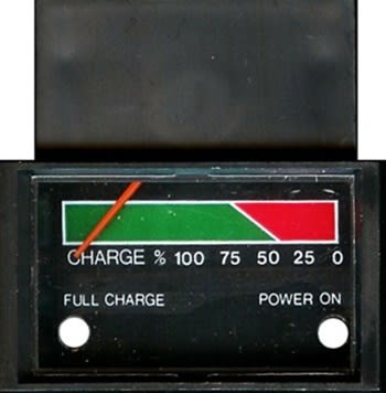 5399100103 Schumacher Ammeter Horizontal 0-75 Amp Range
