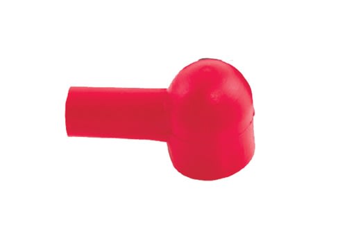 5719-025R QuickCable 4 GA Red Terminal Protector Lug & Stud