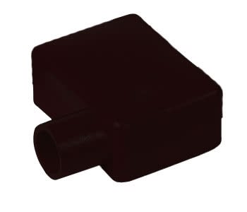 5778-025B QuickCable 4/0 Gauge Left Elbow Terminal Protector Black (25 Pack)