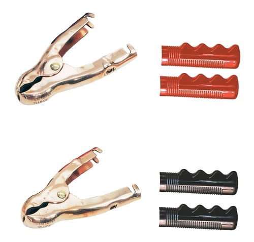 602070 QuickCable Heavy Duty Copper Parrot Jaw Charging Clamps 900 Amp (Pair)