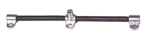 7601-025 QuickCable 13-5/8" 3 Battery Harness Black Negative (25 Pack)
