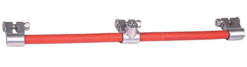 7702-001 QuickCable 13-5/8" 3 Battery Harness Red Positive (Each)
