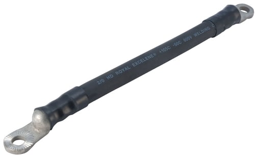 7915-001F QuickCable 2/0 Gauge Stud Cable 15" (3/8" to 3/8") (Each)