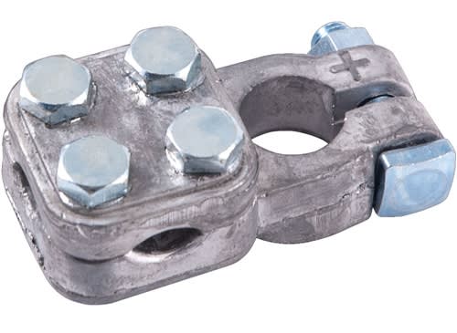 850160-050 QuickCable 2 to 4/0 Gauge 3-Way Positive Top Post Connector (50 Pack)