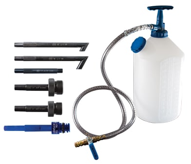 ATFAUVW6 Assenmacher 6pc. VW/Audi Driveline Filler with 8L Drum