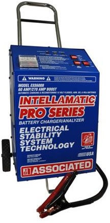 ESS6008 Associated 60/270 Amp 12 Volt Automatic Automotive Battery Charger / Analyzer