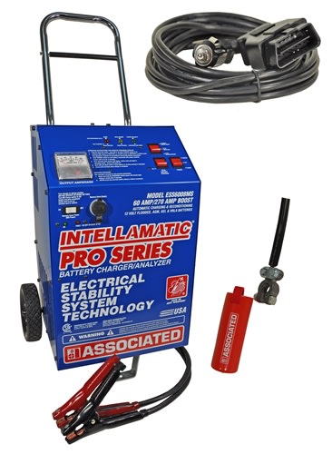 ESS6008MSK Associated 60/270 Amp 12 Volt Automatic Automotive Battery Charger / Analyzer ESS6008MSK Associated 60/270 Amp 12 Volt Automatic Automotive Battery Charger / Analyzer