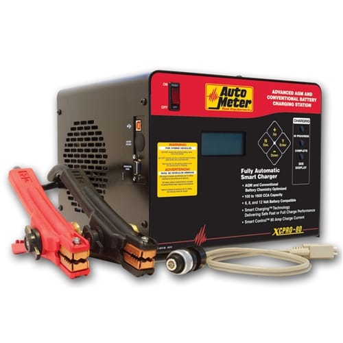 XCPRO-80 Auto Meter 6/8/12 Volt 80 Amp AGM Optimized Fast Automotive Battery Charger XCPRO-80 Auto Meter 6/8/12 Volt 80 Amp AGM Optimized Fast Automotive Battery Charger