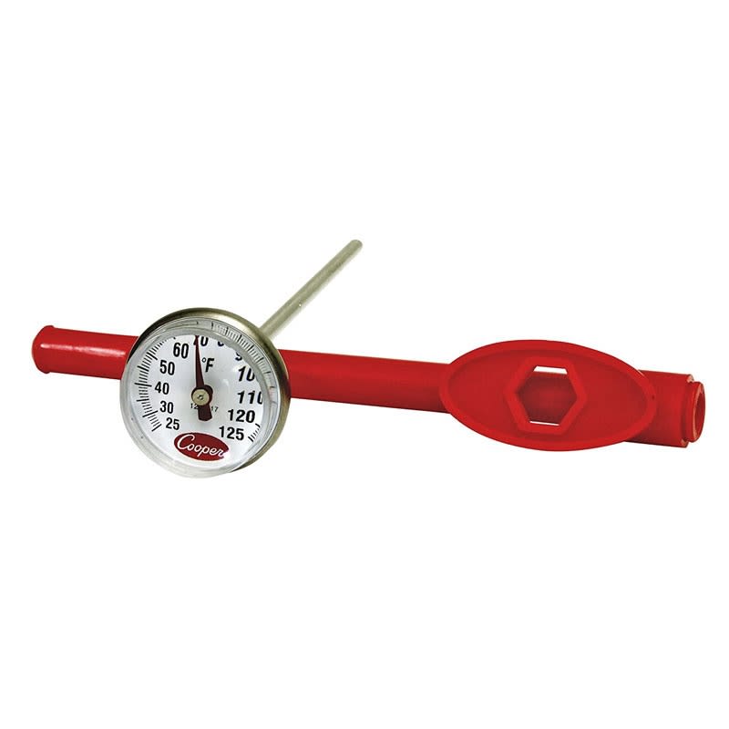 1236-17-1 Cooper Pocket Thermometer 1" Dial 25°F-125°F