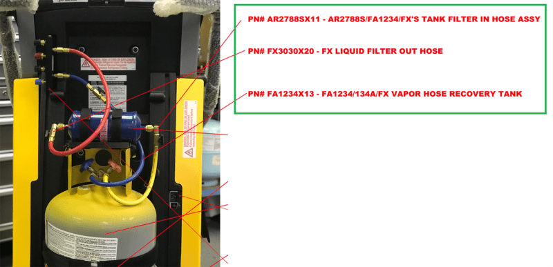 FXHOSEKIT CPS FX3030 Hose Kit (Upgraded Hoses)