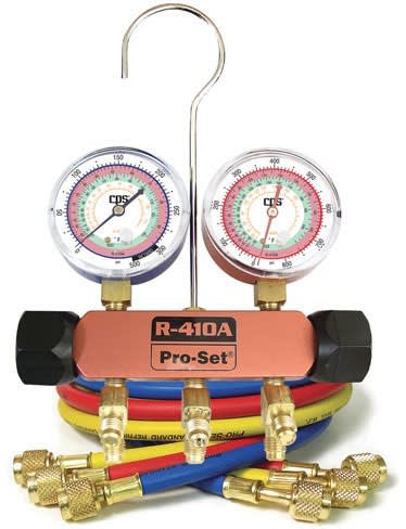 MEHP5 CPS R-22, 404A, 410A Gauges & 5' Premium Hoses