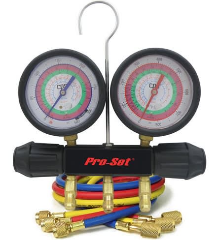 MT2H7P5A CPS R-134a, 22, 404A, 410A Gauges & 5' Premium ABB Hoses
