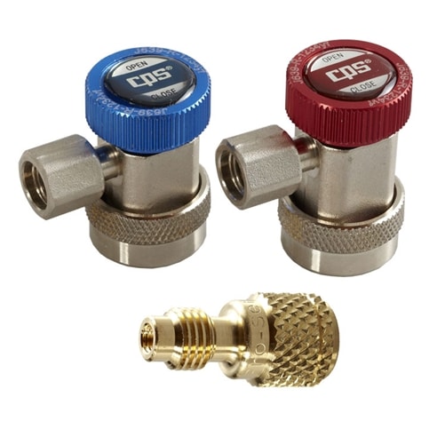 QC1214SET CPS HFO1234yf Conversion Set 14mm Fittings With Tank Adapter