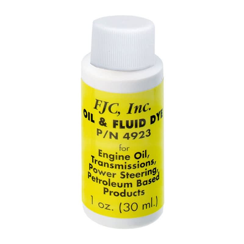 4923 FJC Inc. Universal Dye - Motor Oil Transmission Power Steering Gasoline 1 oz (12 Pack)