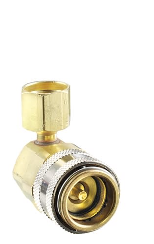 6005 FJC Inc. R134a 90 Degree Quick Coupler - HS 14mm x 1.5