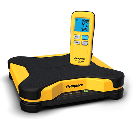 SR47 Fieldpiece Wireless Refrigerant Scale With Remote Job Link Mobile App