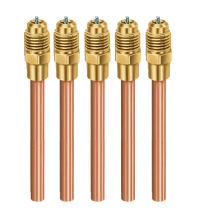 A31004-100 JB Industries 1/4" OD Copper Tube Ext. Access 100 Pack
