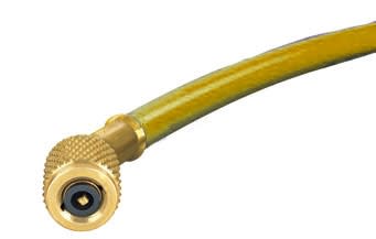 CLE-48Y JB Industries 1/4" x 48" Yellow Enviro-Safe Charging Hose