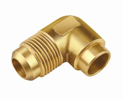 ES2-88 JB Industries 1/2 Male Flare x 1/2 Solder Elbow (2 Pack)